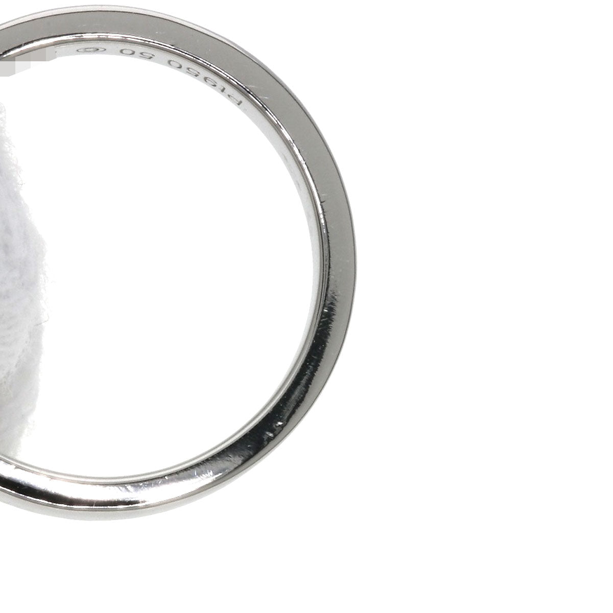 CARTIER カルティエ エングレー ブド 1P ダイヤモンド #50 リング・指輪 PT950 レディース 中古