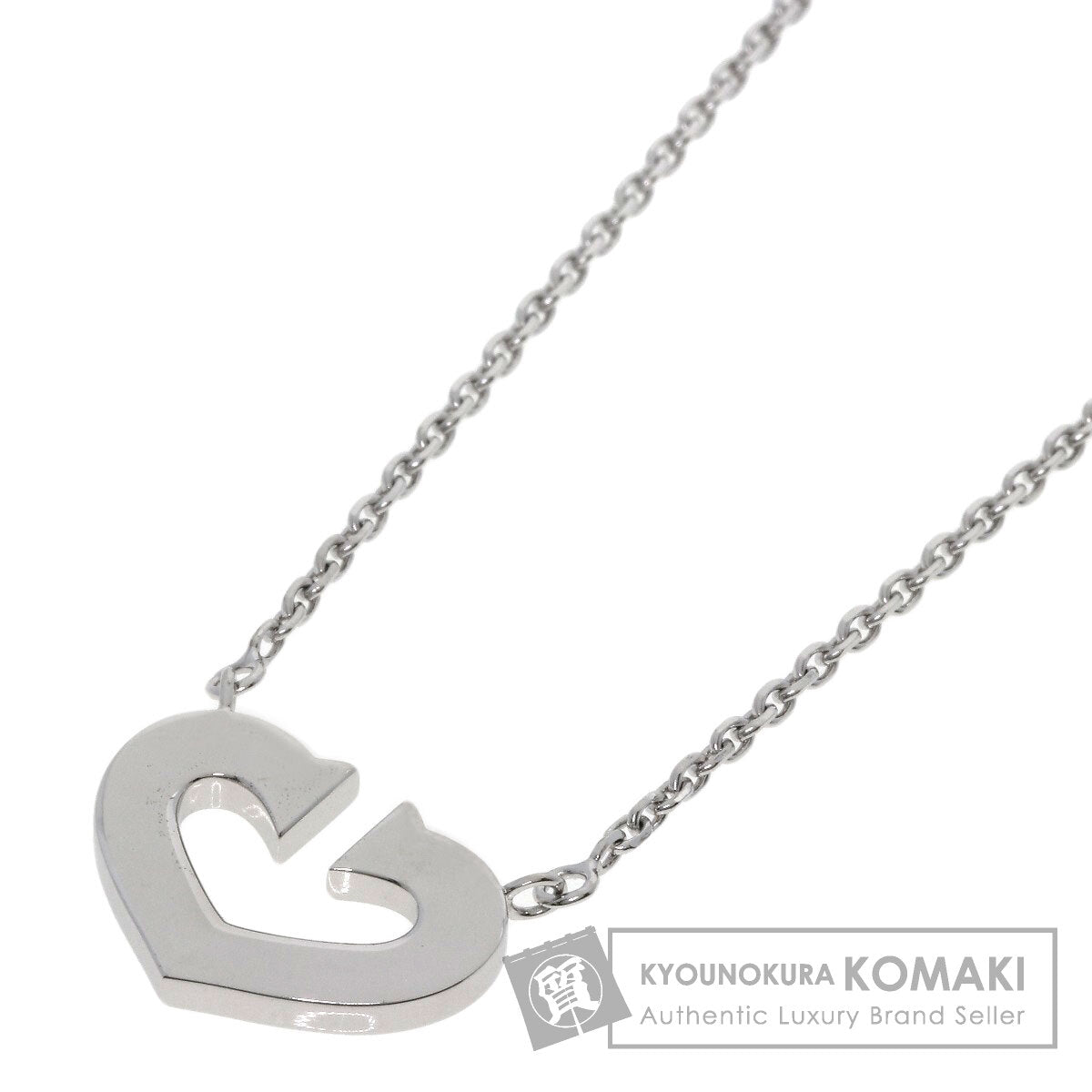カルティエ Cハート ネックレス 中古 商品画像1