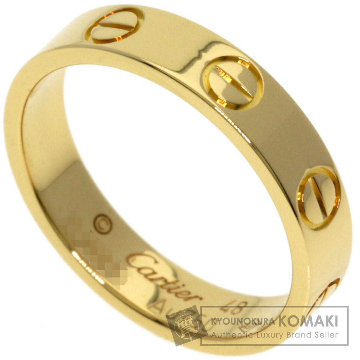 カルティエ ミニラブリング #48 リング・指輪 中古 商品画像1