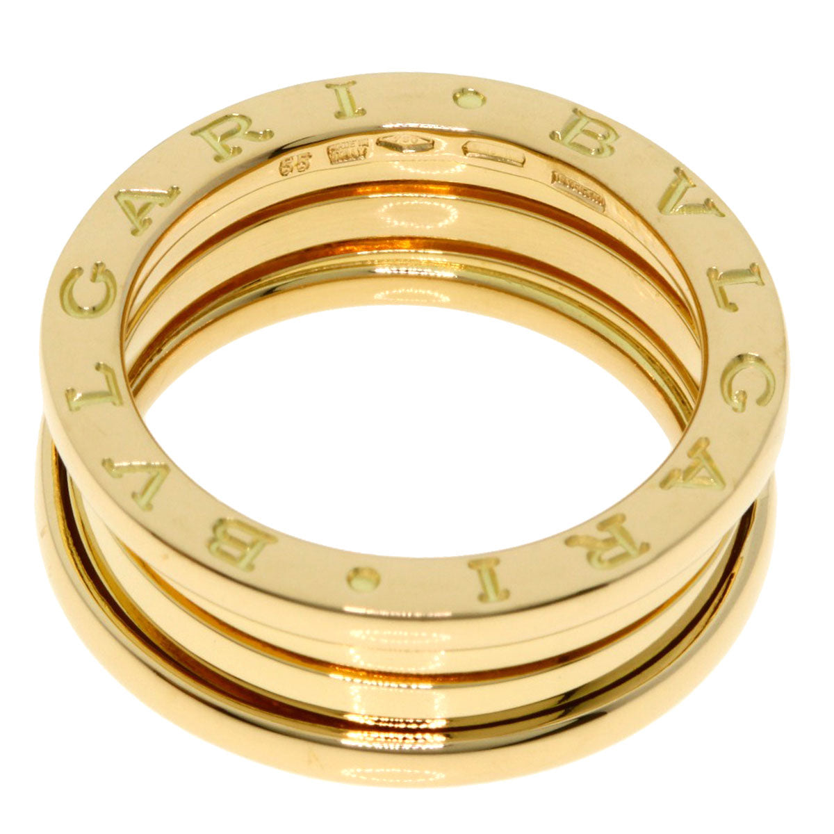 ブルガリ B-zero1 ビーゼロワン 2バンド #55 リング・指輪 中古 商品画像5