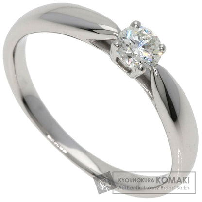 TIFFANY&Co. ティファニー ハーモニー ソリティア ダイヤモンド I-VS1-EX リング・指輪 PT950 レディース 中古