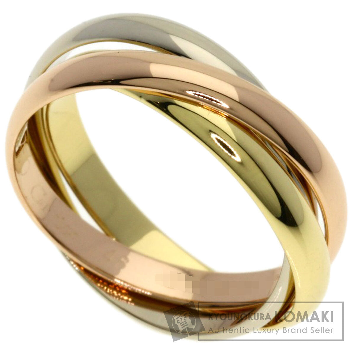 カルティエ トリニティ SM #48 リング・指輪 中古 商品画像1