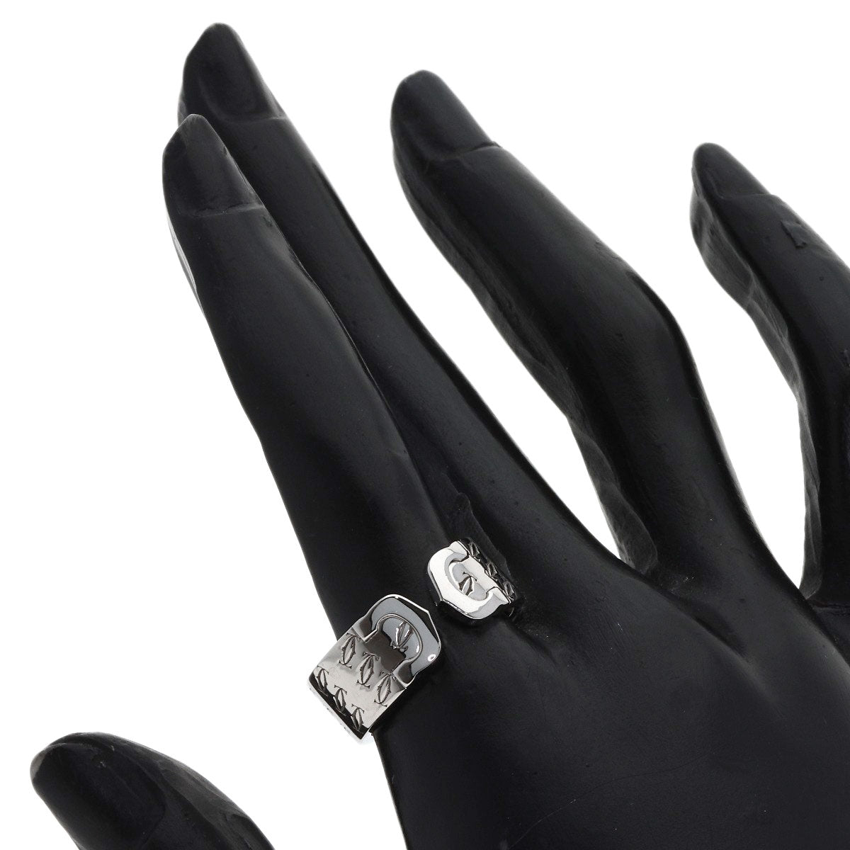 カルティエ 2Cリング 2000年 クリスマス限定 #55 リング・指輪 中古 商品画像8
