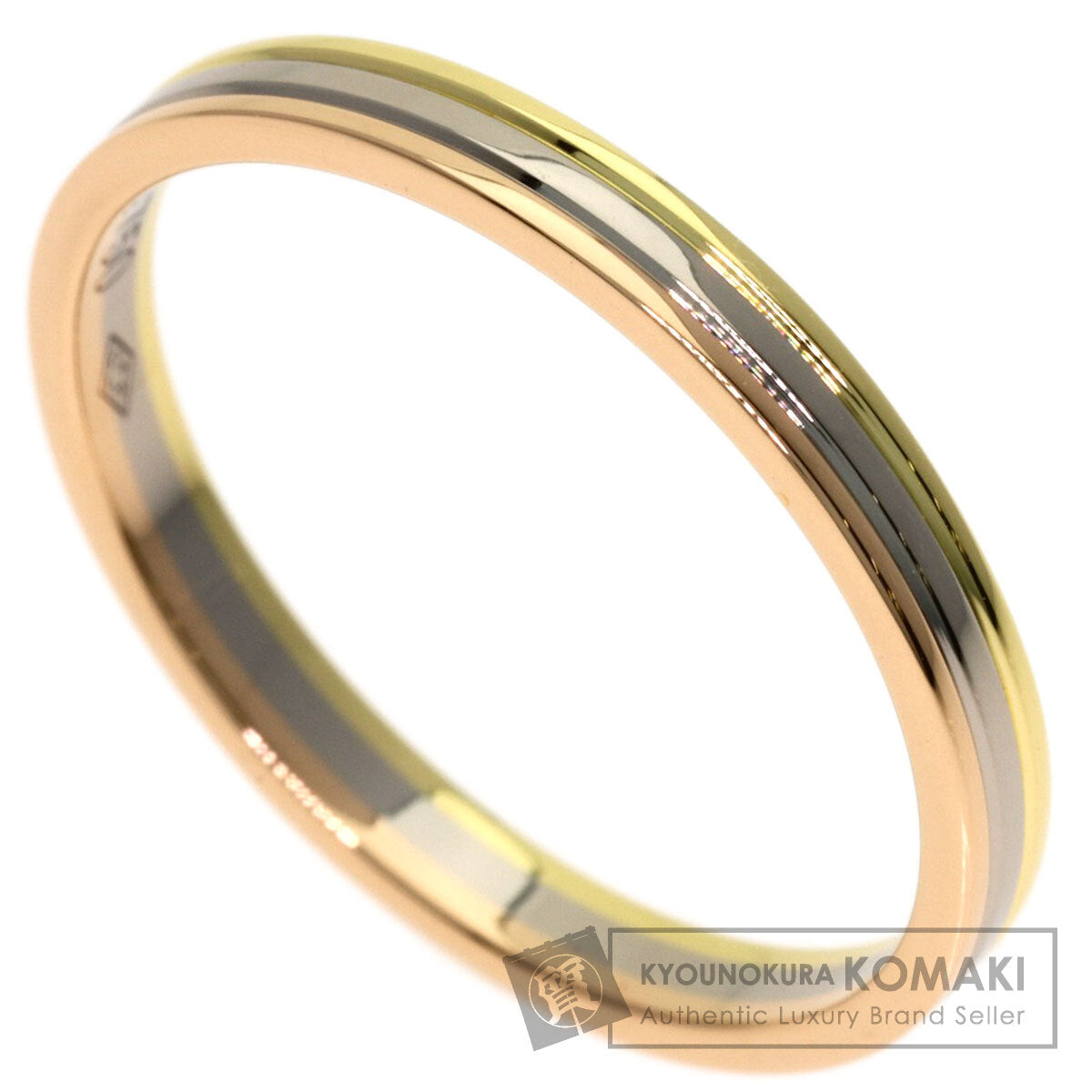 カルティエ スリーカラー #57 リング・指輪 中古 商品画像1