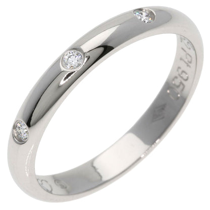 CARTIER カルティエ クラシック ウェディング 3P ダイヤモンド #48 リング・指輪 PT950 レディース 中古