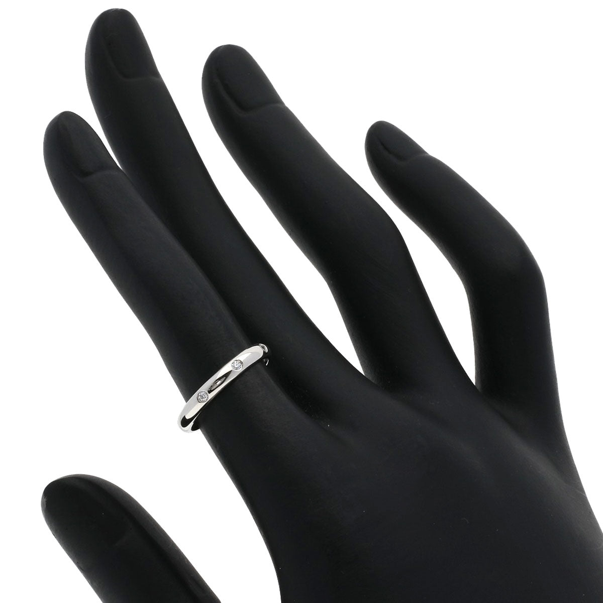 CARTIER カルティエ クラシック ウェディング 3P ダイヤモンド #48 リング・指輪 PT950 レディース 中古