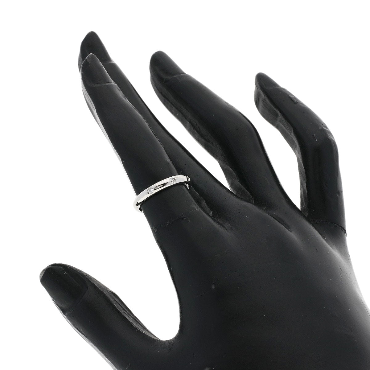 CARTIER カルティエ ウェディング 3P ダイヤモンド #47 リング・指輪 PT950 レディース 中古
