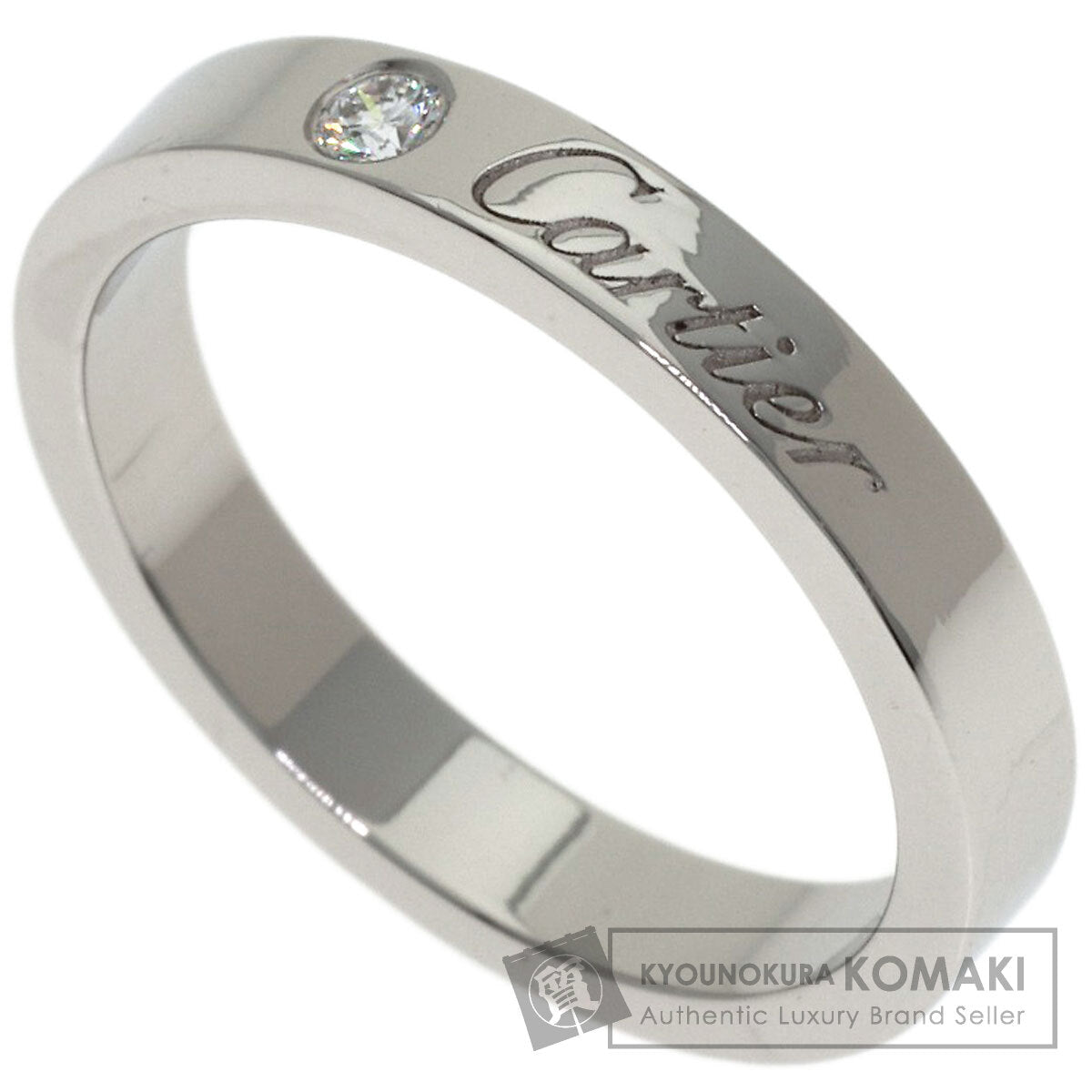 カルティエ C ドゥ カルティエ 1P ダイヤモンド #50 リング・指輪 中古 商品画像1