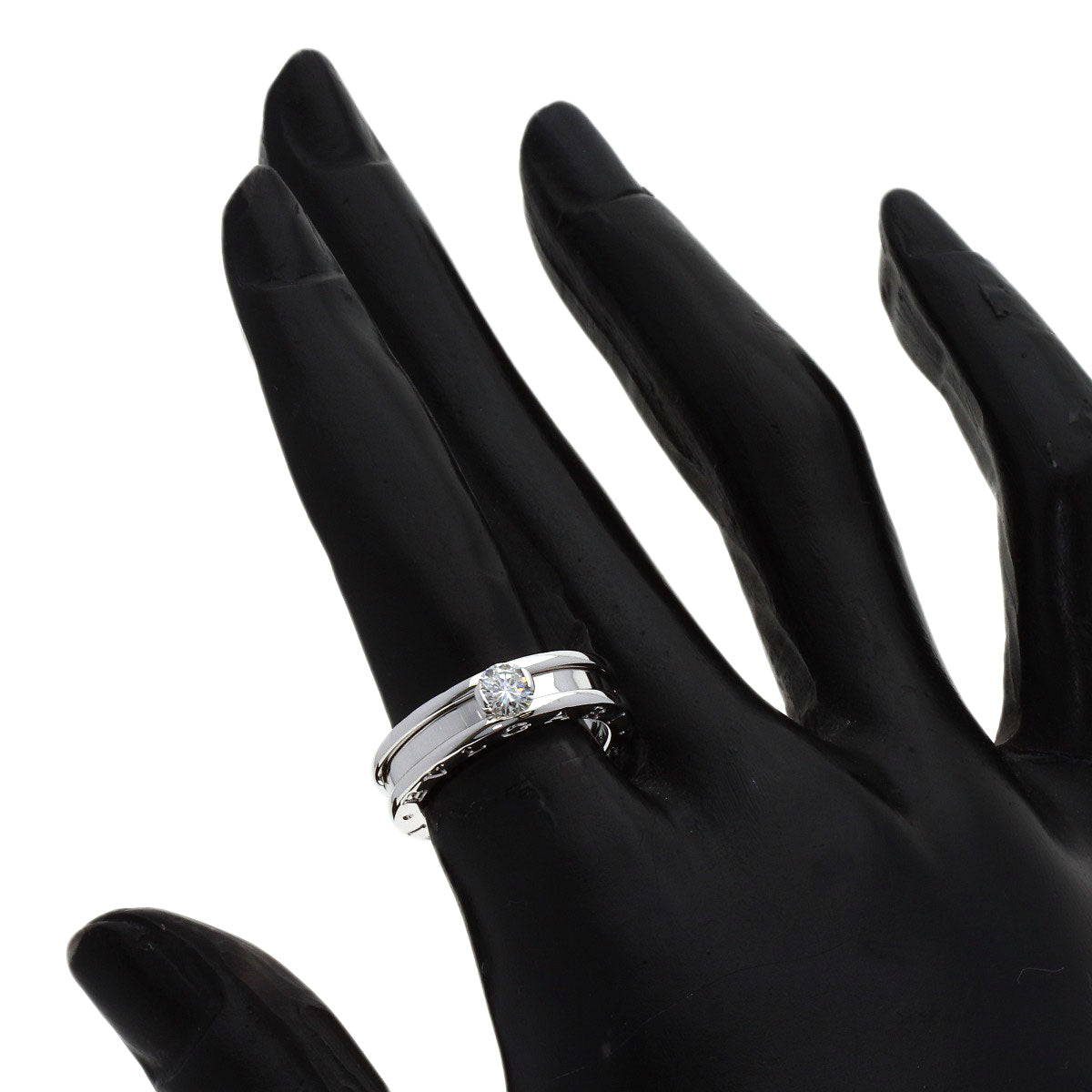 ブルガリ B-zero1 ビーゼロワン 1バンド ソリテール ダイヤモンド #49 リング・指輪 中古 商品画像9