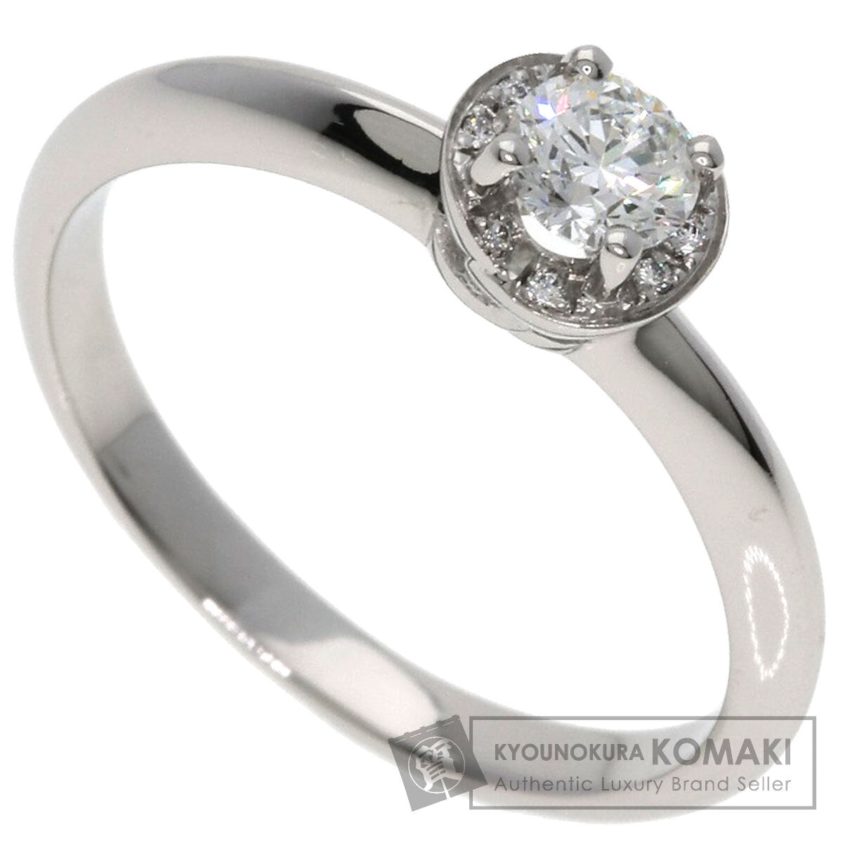 BVLGARI ブルガリ インコントロ ダモーレ ダイヤモンド F-VVS2-VG リング・指輪 PT950 レディース 中古