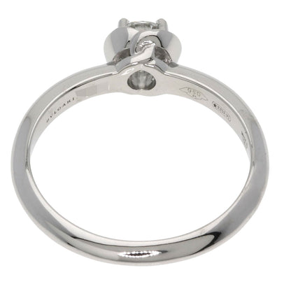 BVLGARI ブルガリ インコントロ ダモーレ ダイヤモンド F-VVS2-VG リング・指輪 PT950 レディース 中古