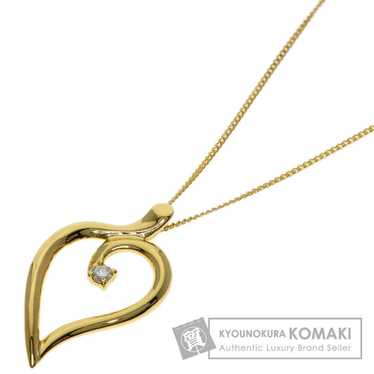 ティファニー リーフハート ダイヤモンド ネックレス 中古 商品画像1