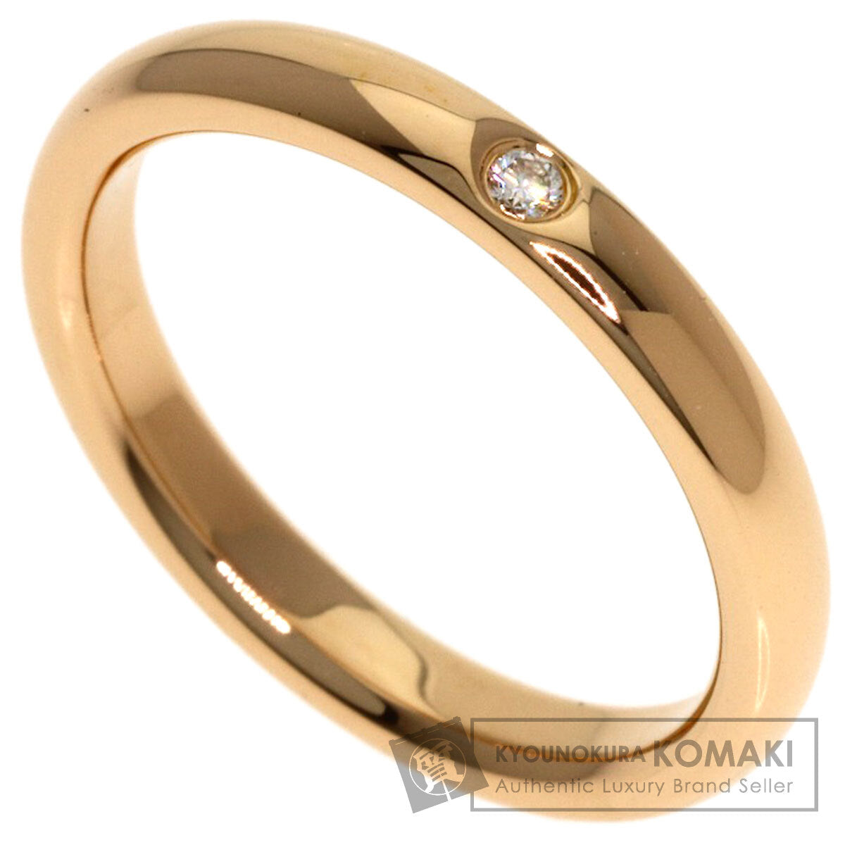 ティファニー スタッキング バンド 1P ダイヤモンド リング・指輪 中古 商品画像1