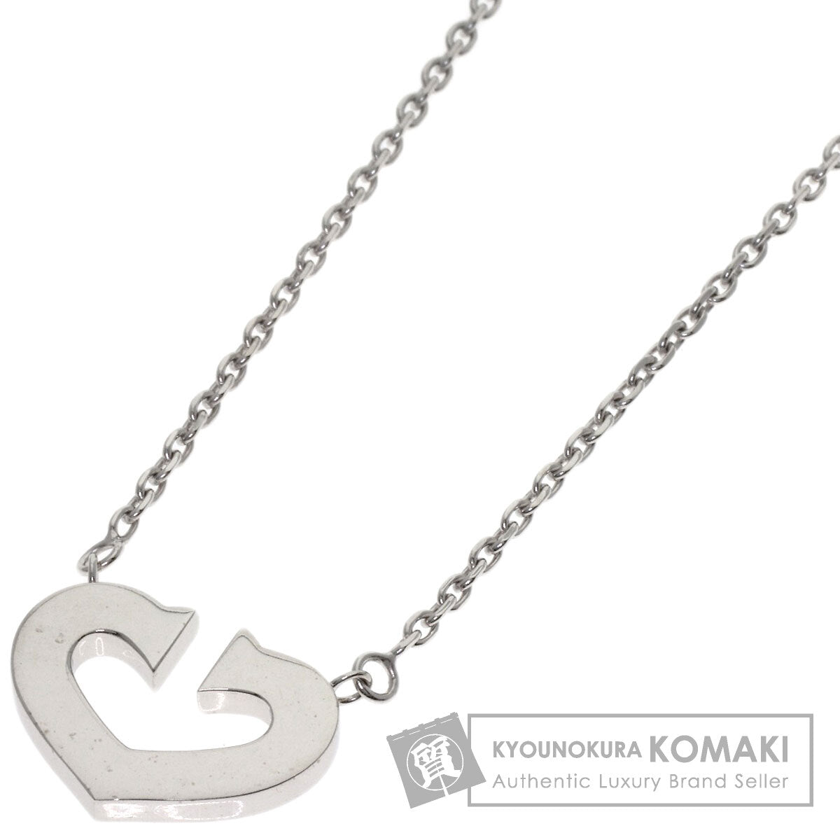 カルティエ Cハート ネックレス 中古 商品画像1