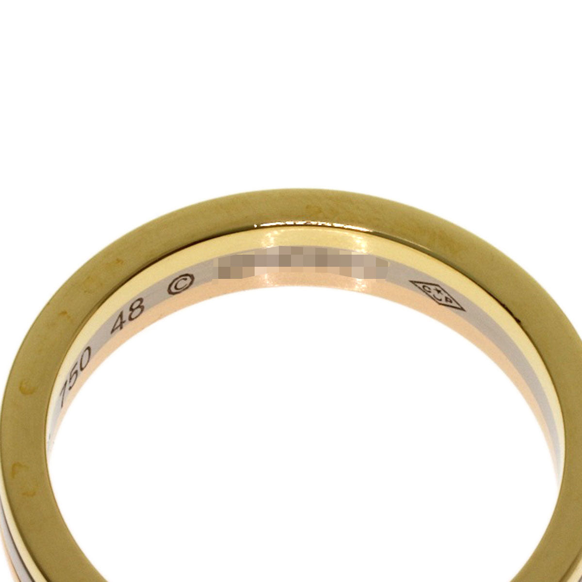カルティエ スリーカラー #48 リング・指輪 中古 商品画像6