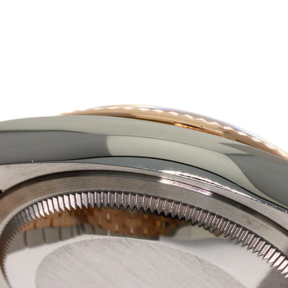 ROLEX ロレックス 116231G デイトジャスト 10P ダイヤモンド 腕時計 SS メンズ 中古