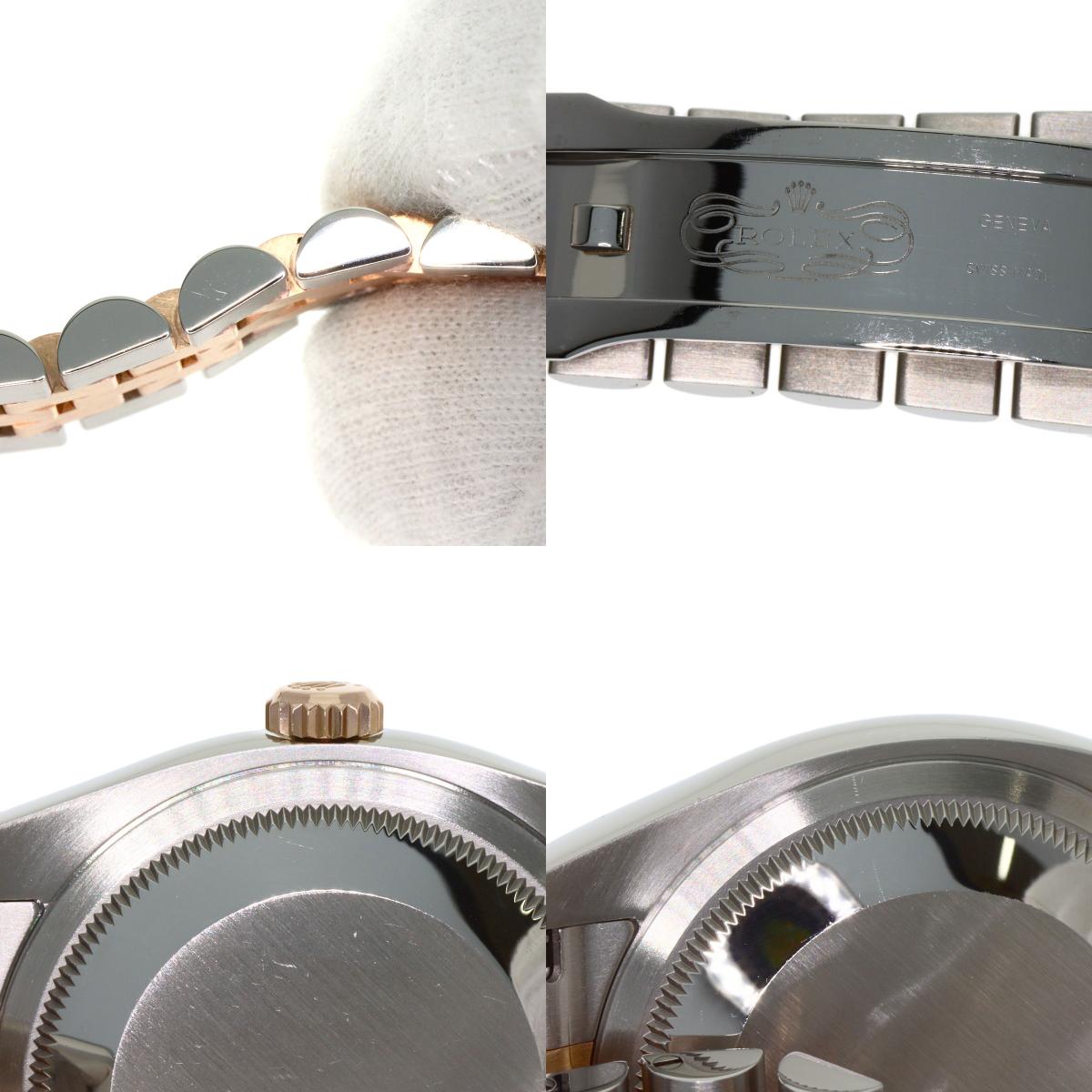 ROLEX ロレックス 116231G デイトジャスト 10P ダイヤモンド 腕時計 SS メンズ 中古