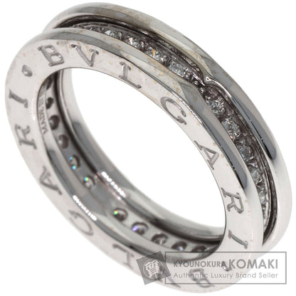 BVLGARI ブルガリ B-zero1 ビーゼロワン 1バンド ダイヤモンド XS #50 リング・指輪 K18WG レディース 中古