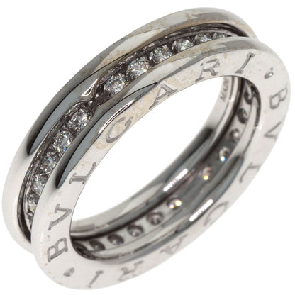 BVLGARI ブルガリ B-zero1 ビーゼロワン 1バンド ダイヤモンド XS #50 リング・指輪 K18WG レディース 中古