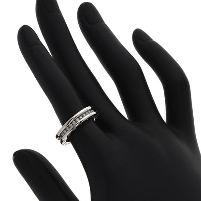BVLGARI ブルガリ B-zero1 ビーゼロワン 1バンド ダイヤモンド XS #50 リング・指輪 K18WG レディース 中古
