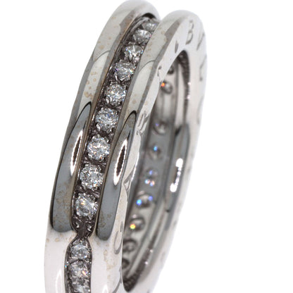 BVLGARI ブルガリ B-zero1 ビーゼロワン 1バンド ダイヤモンド XS #50 リング・指輪 K18WG レディース 中古