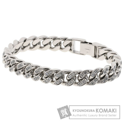 SELECT JEWELRY セレクトジュエリー 喜平 キヘイ 4面 ダイヤモンド 純白金 ブレスレット PT1000 レディース 中古