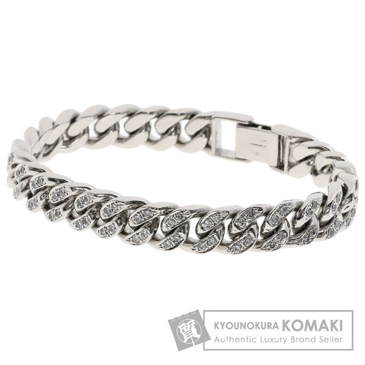 SELECT JEWELRY セレクトジュエリー 喜平 キヘイ 4面 ダイヤモンド 純白金 ブレスレット PT1000 レディース 中古