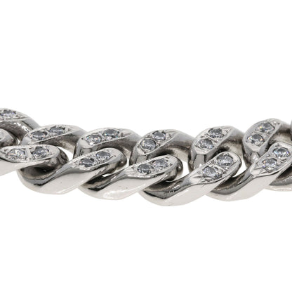 SELECT JEWELRY セレクトジュエリー 喜平 キヘイ 4面 ダイヤモンド 純白金 ブレスレット PT1000 レディース 中古