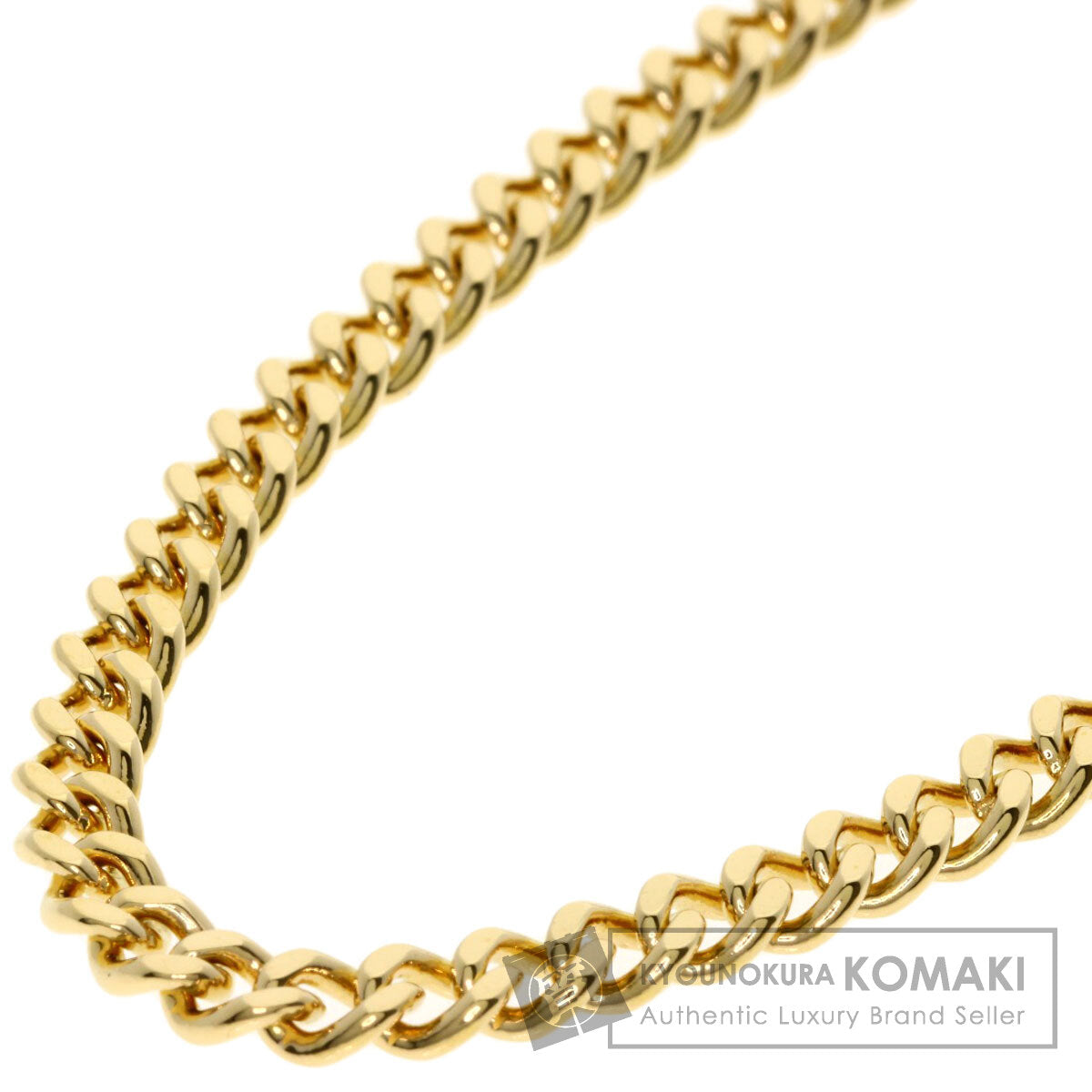 SELECT JEWELRY セレクトジュエリー 喜平 キヘイ 2面 ネックレス K18YG レディース 中古