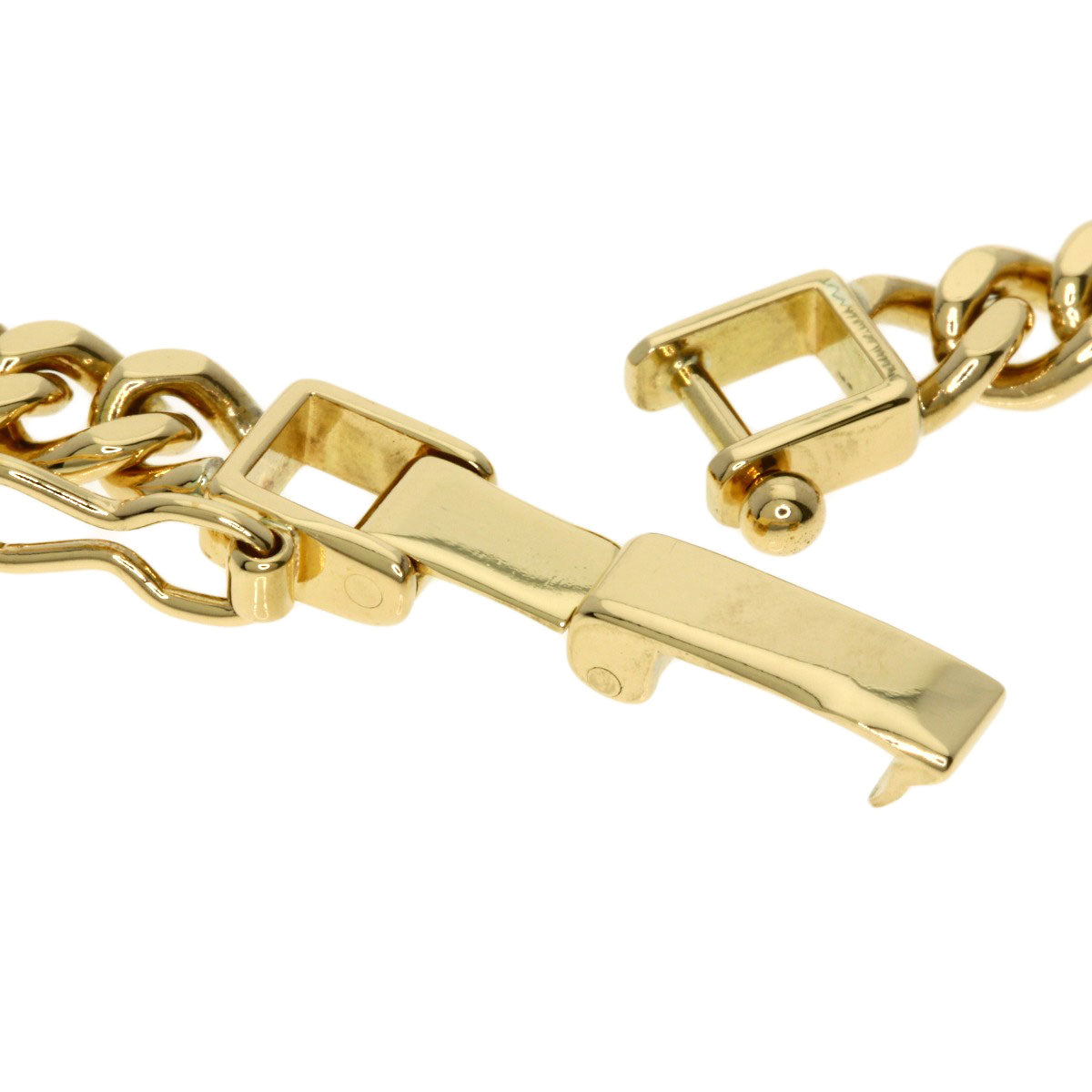 SELECT JEWELRY セレクトジュエリー 喜平 キヘイ 2面 ネックレス K18YG レディース 中古