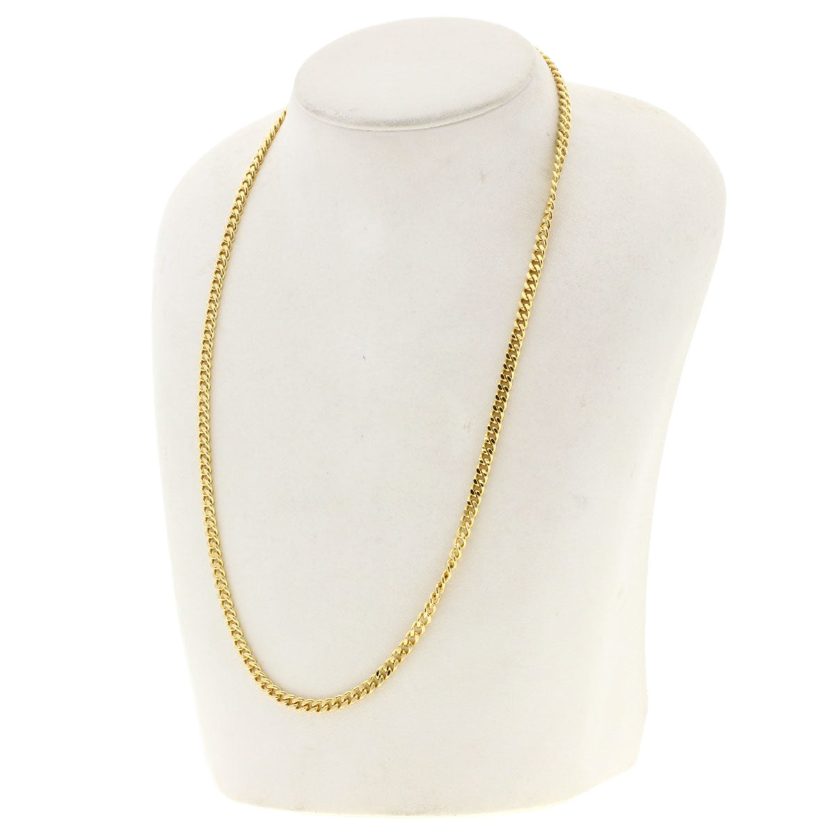 SELECT JEWELRY セレクトジュエリー 喜平 キヘイ 2面 ネックレス K18YG レディース 中古