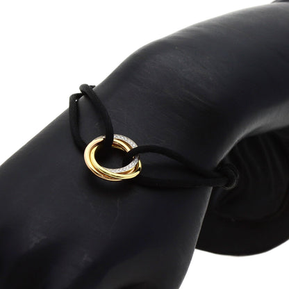 カルティエ トリニティ ダイヤモンド 黒コード ブレスレット 中古 商品画像6