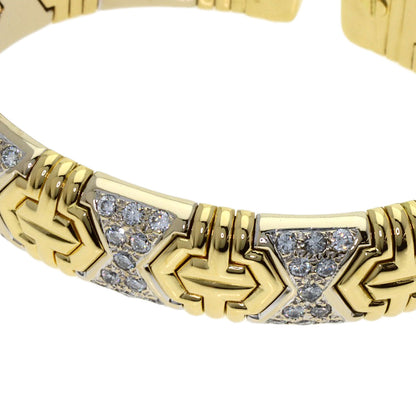 SELECT JEWELRY セレクトジュエリー ダイヤモンド バングル ブレスレット 18K レディース 中古