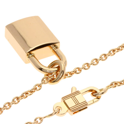HERMES エルメス アミュレット ケリーカデナ ダイヤモンド ネックレス K18PG レディース 中古