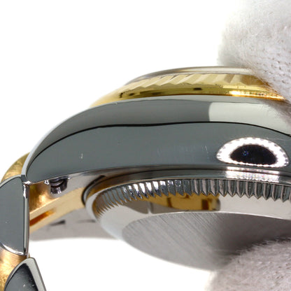 ROLEX ロレックス 179173G デイトジャスト 10P ダイヤモンド 腕時計 SS レディース 中古