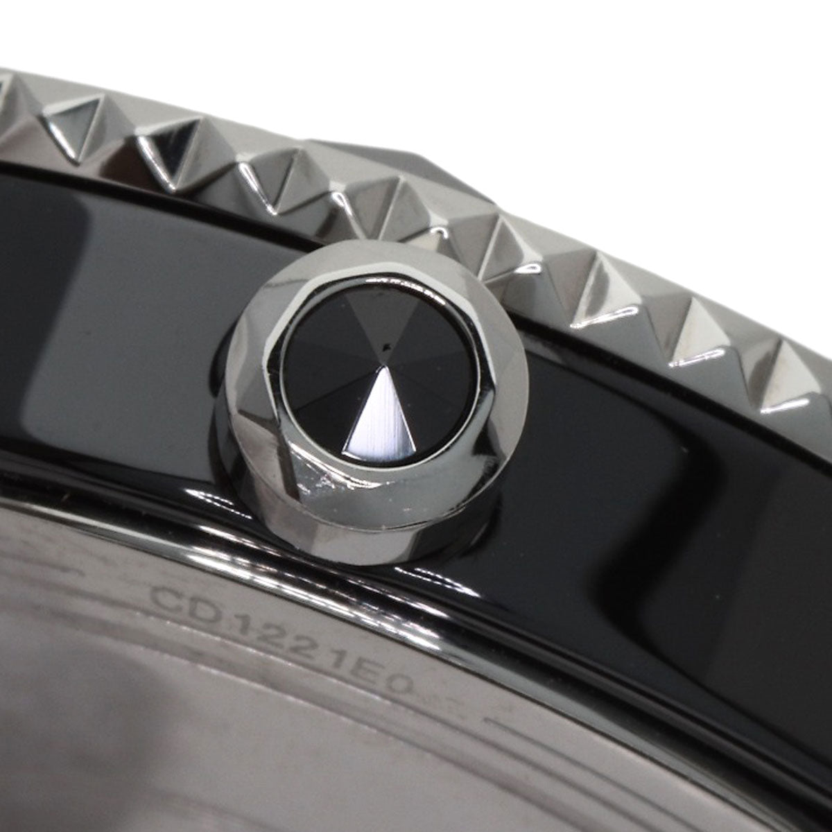 CHRISTIAN DIOR クリスチャンディオール CD1221E0 オンユイット 腕時計 セラミック レディース 中古