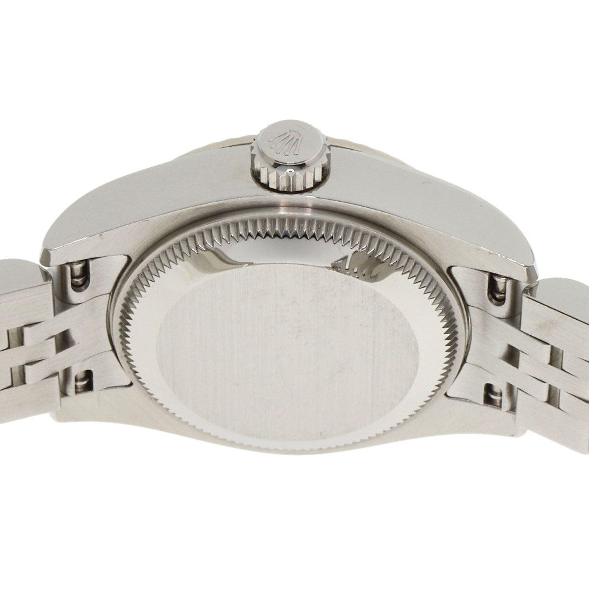 ROLEX ロレックス 179174NG デイトジャスト 10P ダイヤモンド 腕時計 SS レディース 中古