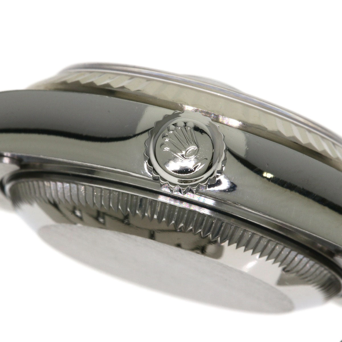 ROLEX ロレックス 79174G デイトジャスト 10P ダイヤモンド ブルーグラデーション 腕時計 SS レディース 中古