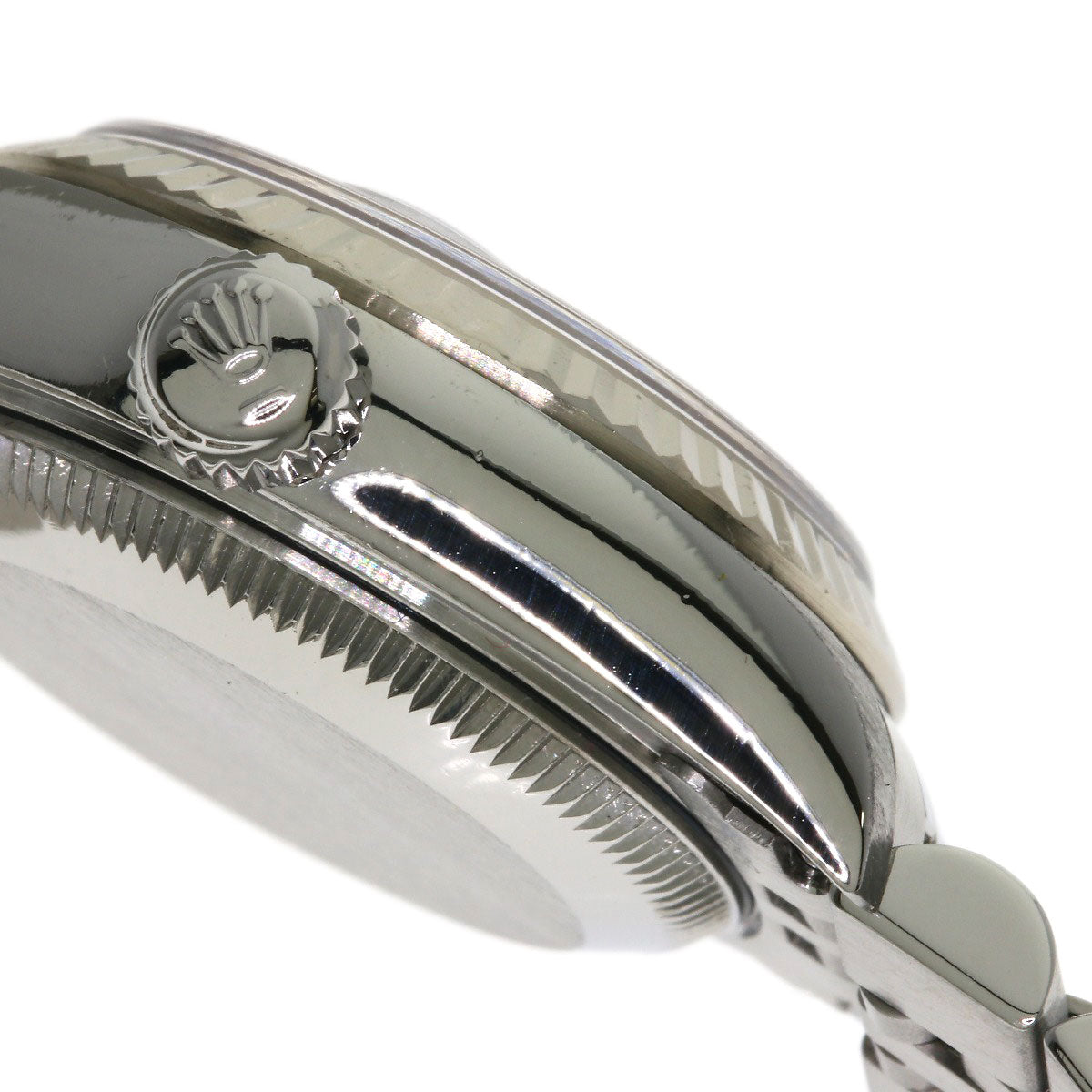 ROLEX ロレックス 79174G デイトジャスト 10P ダイヤモンド ブルーグラデーション 腕時計 SS レディース 中古