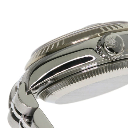 ROLEX ロレックス 79174G デイトジャスト 10P ダイヤモンド ブルーグラデーション 腕時計 SS レディース 中古
