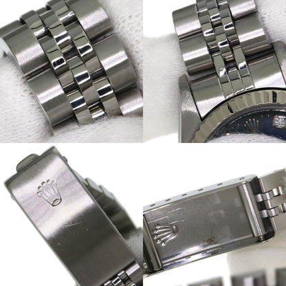 ROLEX ロレックス 79174G デイトジャスト 10P ダイヤモンド ブルーグラデーション 腕時計 SS レディース 中古