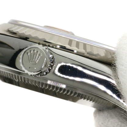 ROLEX ロレックス 179174G デイトジャスト 10P ダイヤモンド 腕時計 SS レディース 中古
