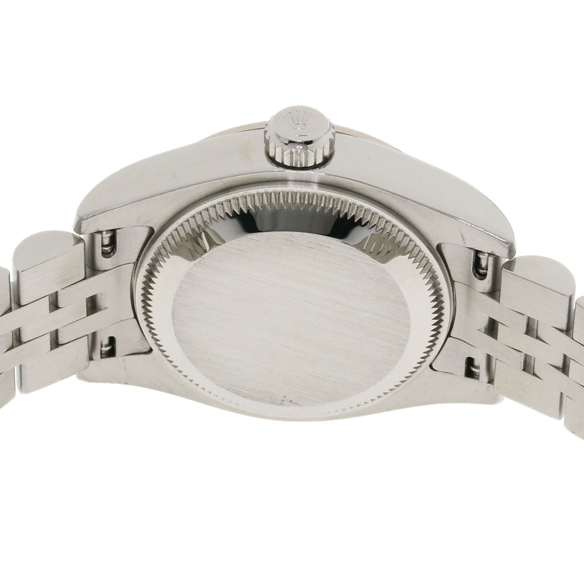 ROLEX ロレックス 179174G デイトジャスト 10P ダイヤモンド 腕時計 SS レディース 中古