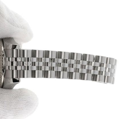 ROLEX ロレックス 179174G デイトジャスト 10P ダイヤモンド 腕時計 SS レディース 中古