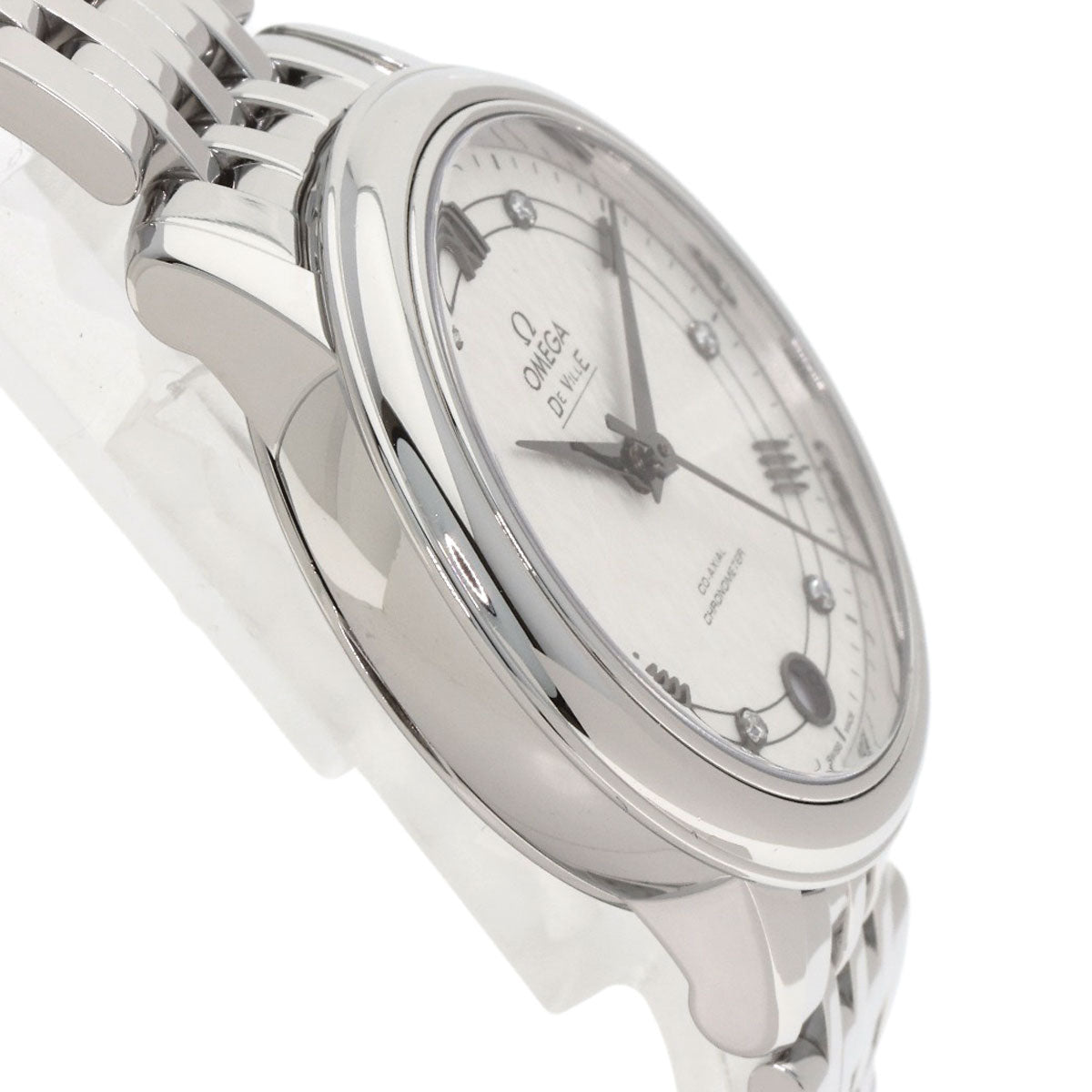 オメガ 424.10.33.20.52.002 デビル プレステージ 6P ダイヤモンド 腕時計 中古 商品画像7