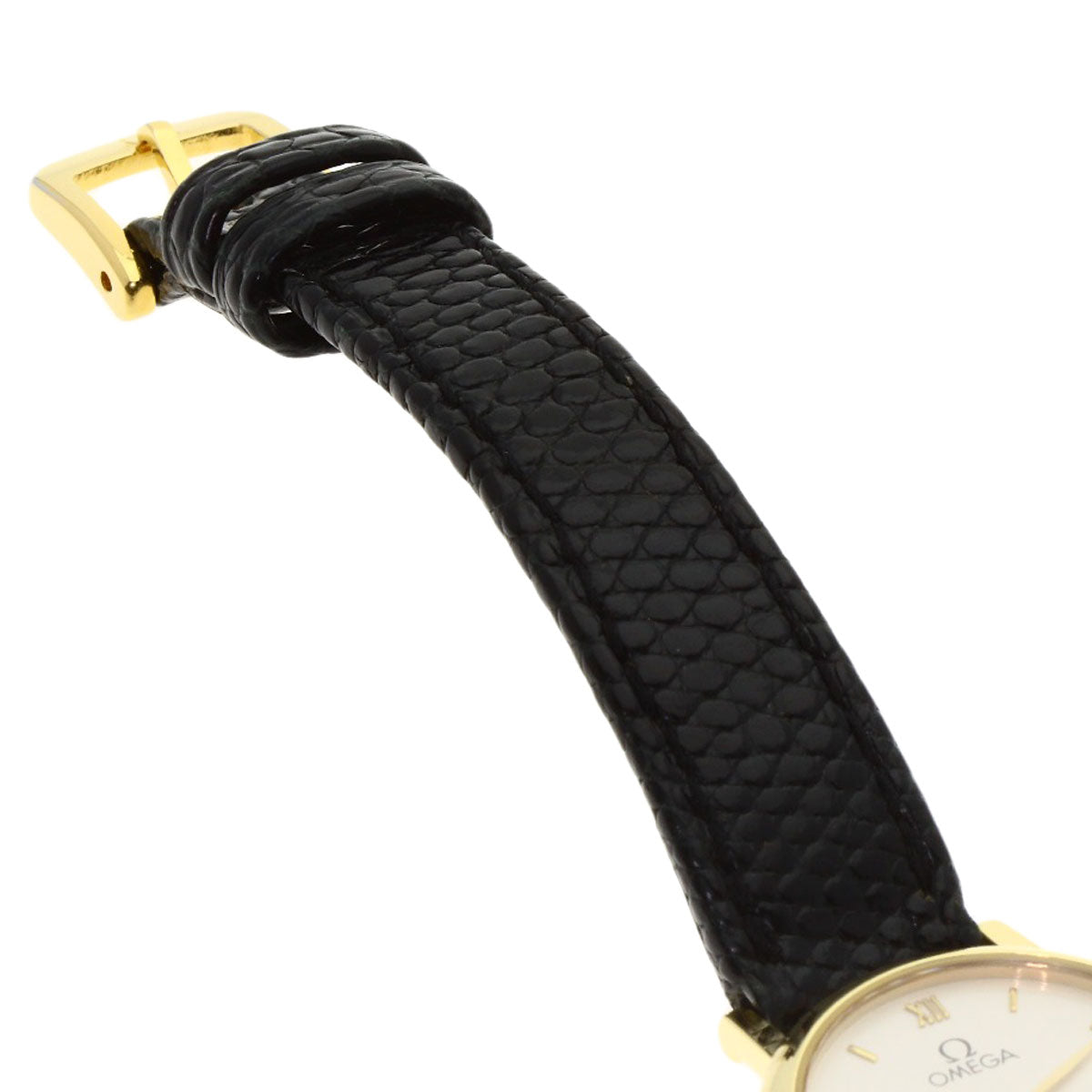 OMEGA オメガ デビル 腕時計 K18YG レディース 中古