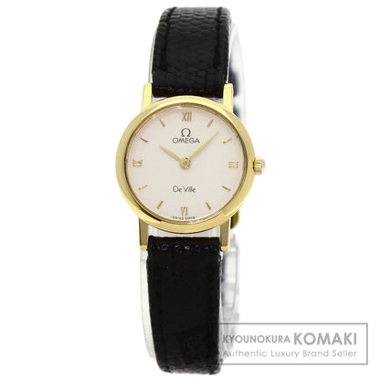 OMEGA オメガ デビル 腕時計 K18YG レディース 中古
