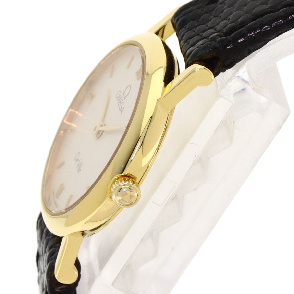 OMEGA オメガ デビル 腕時計 K18YG レディース 中古