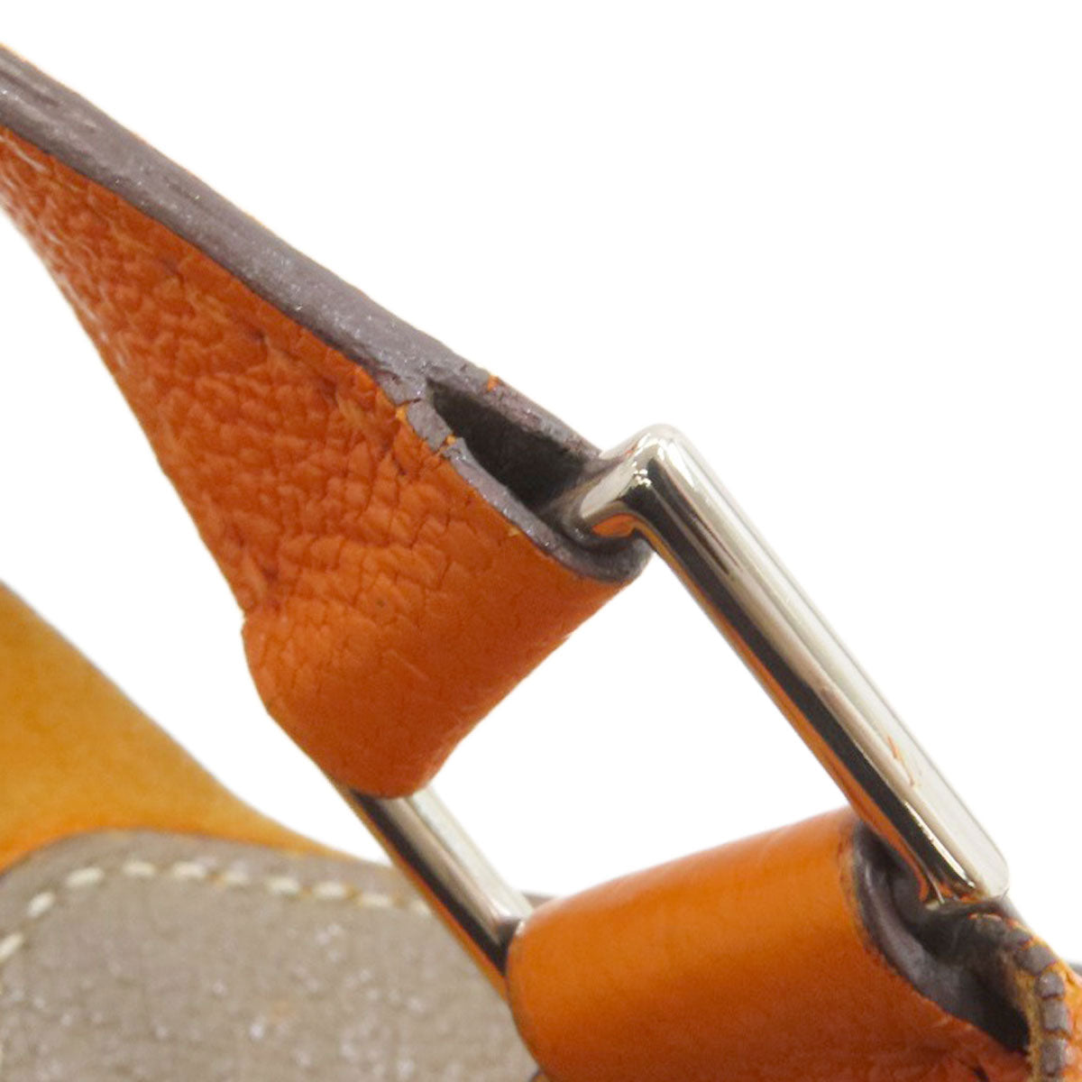 エルメス ピコタンPM エクラ シルバー金具 ハンドバッグ 中古 商品画像12
