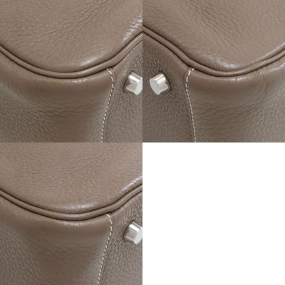 HERMES エルメス リンディ26 エトープ シルバー金具 ハンドバッグ トリヨン レディース 中古